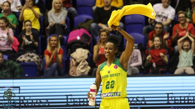 Ivonna Tērnere un "Sopron Basket": ceļazīme uz Eirolīgas "play-off". Foto: FIBA