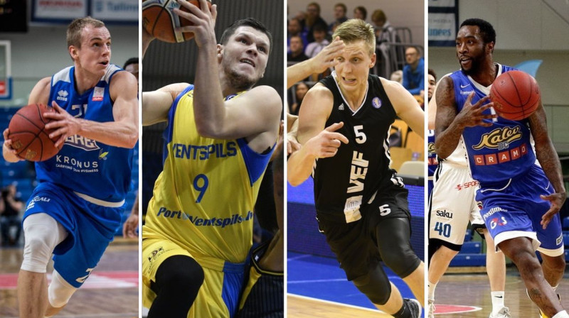 Kristaps Dārgais, Rihards Lomažs, Mareks Mejeris, Tonijs Rotens. Foto: BK Ogre / f64 / estlatbl.com