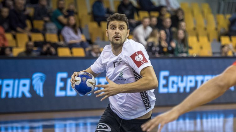 Māris Veršakovs. Foto: Zigismunds Zālmanis/Handball.lv