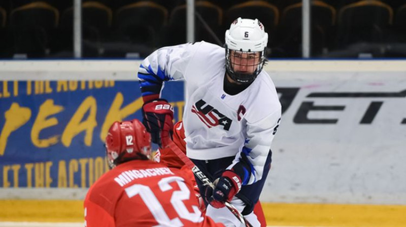 Džeks Hjūzs. Foto: Steve Kingsman/IIHF