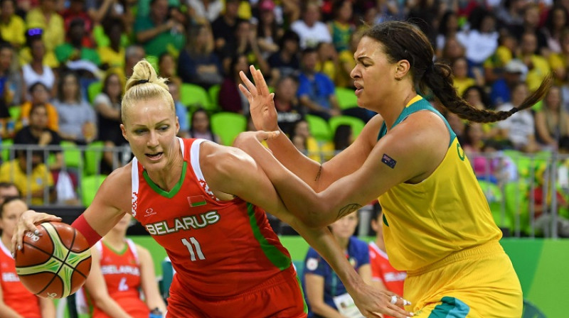 Jeļena Ļevčanka 2016. gadā Rio. Foto: AFP/Scanpix