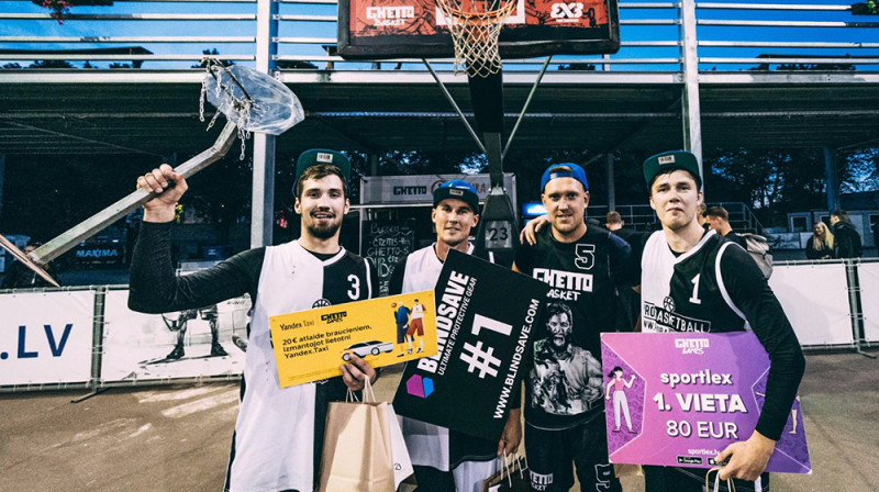 30. maija "Ghetto Basket" čempionvienība "ProBasketball Family".
Publicitātes foto