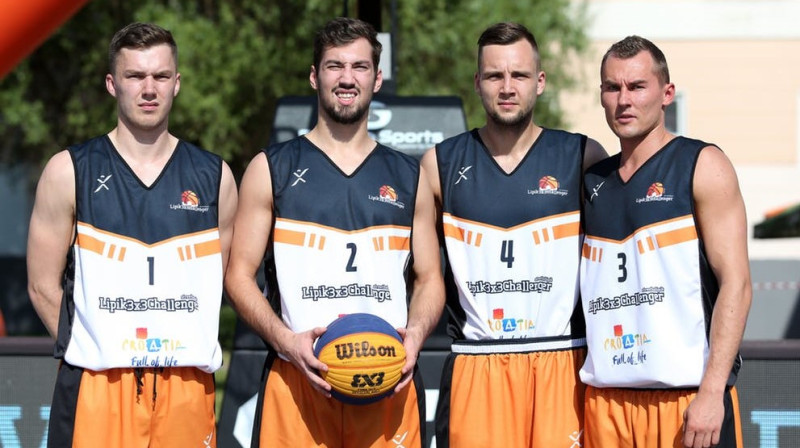 "Ventspils Ghetto" komanda. FIBA foto