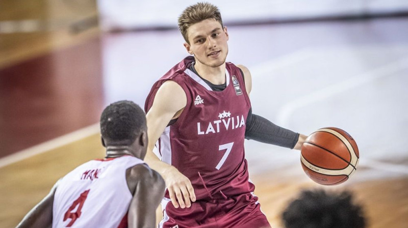 Artūrs Kurucs. Foto: FIBA