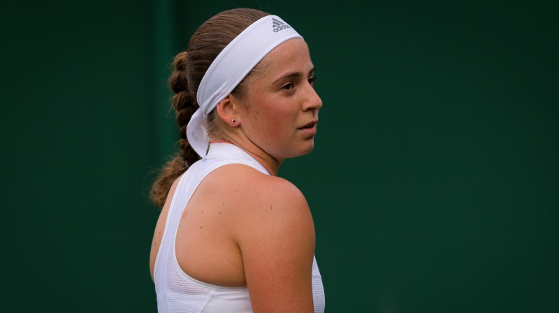 Aļona Ostapenko. Foto: Zumapress.com/Scanpix