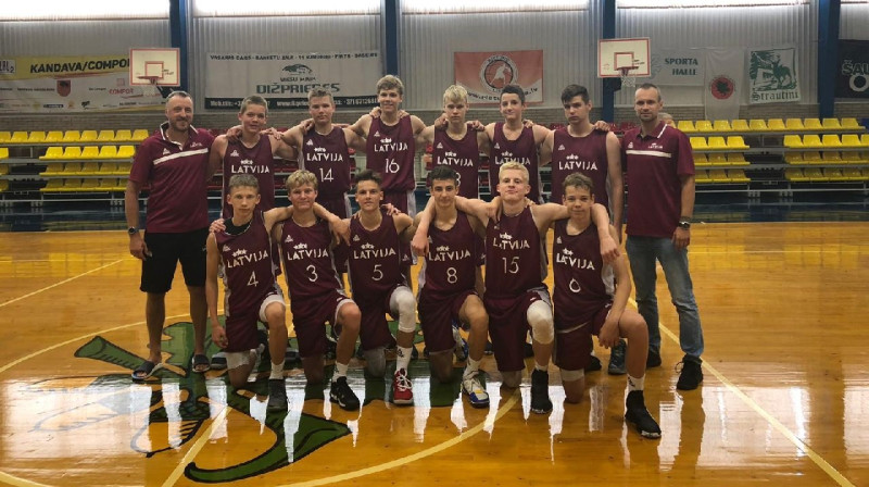 Latvijas U14 zēnu izlase 2019 . gadā