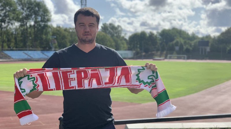 Roberts Mežeckis. Foto: FK Liepāja