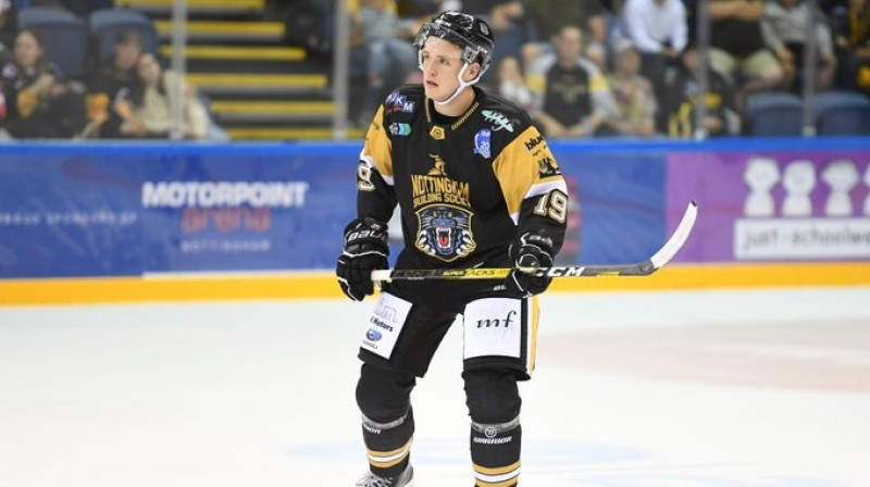 Georgs Golovkovs. Foto: Nottingham Panthers