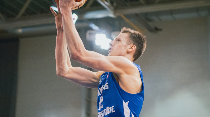 Kārlis Žunda. Foto: LU basketbols