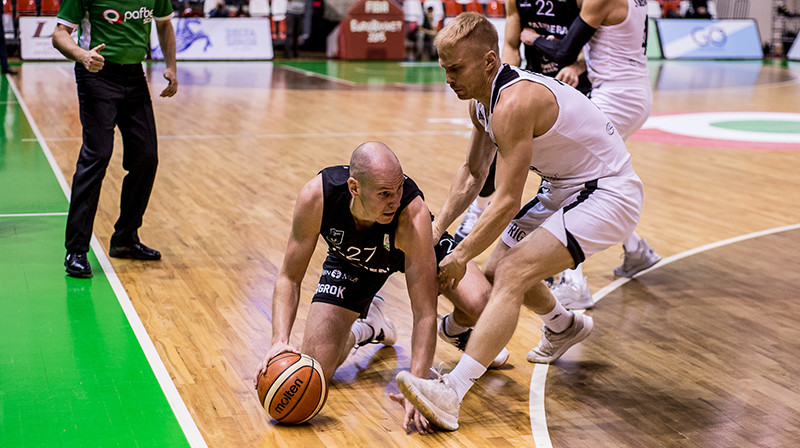 Roberts Krastiņš un Kristaps Mediss. Foto: Jānis Lārmanis