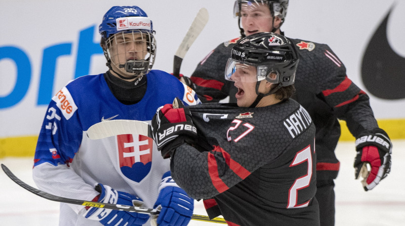 Barets Heitons svin vārtu guvumu. Foto: Ryan Remiorz/The Canadian Press/PA Images/Scanpix