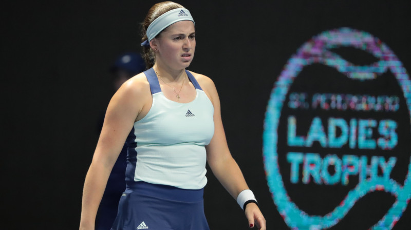 Aļona Ostapenko. Foto: Zuma Press/Scanpix