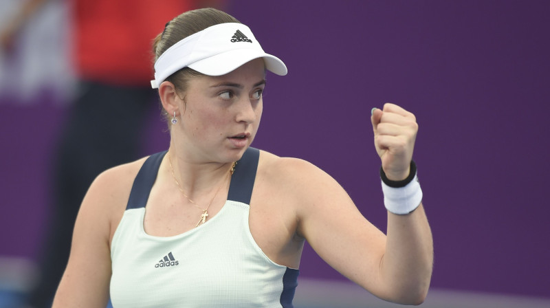 Aļona Ostapenko. Foto: Zuma Press/Scanpix