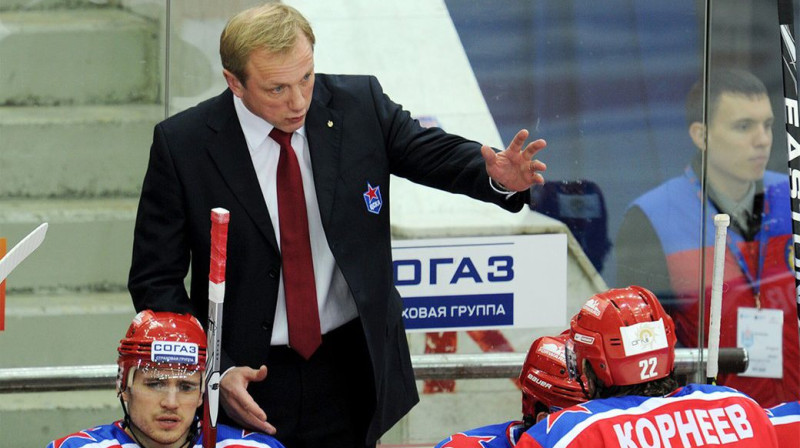 Sergejs Ņemčinovs. Foto: cska-hockey.ru