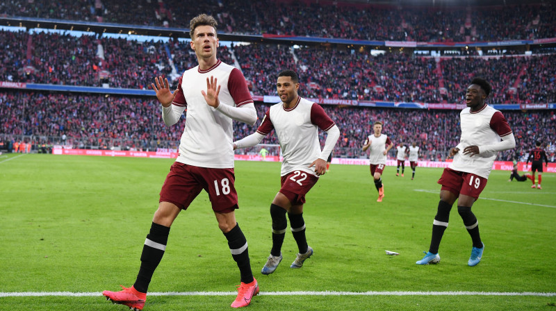 Minhenes "Bayern" futbolisti. Foto: imago images/Ulmer Pressebildagentur/Scanpix