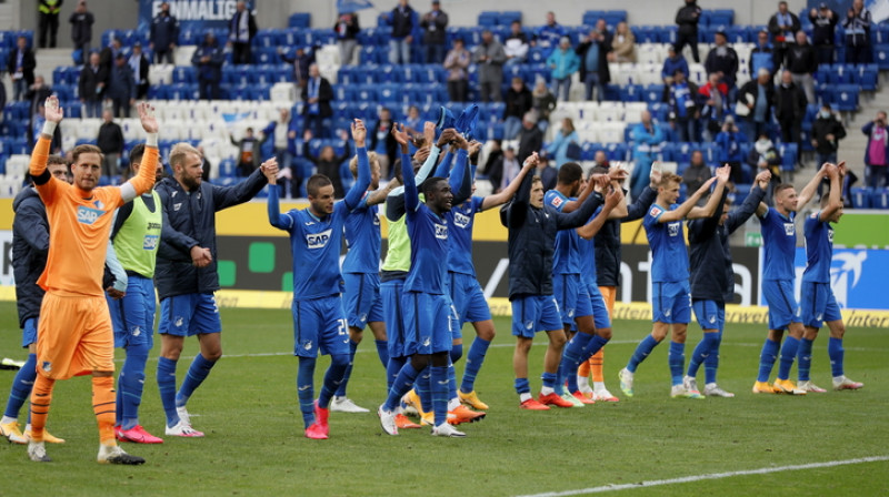 ''Hoffenheim'' svin uzvaru. Foto: EPA/Scanpix