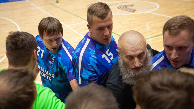 "Jūrmalas Sports" komanda. Foto: handball.lv