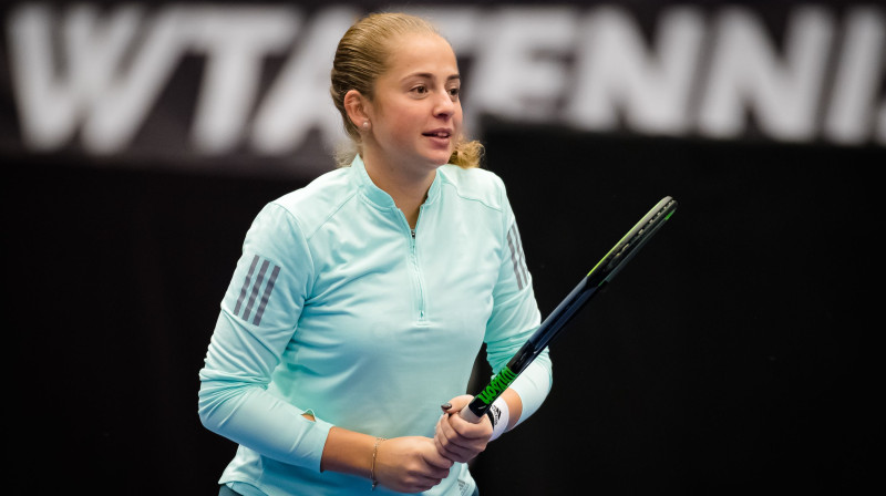 Aļona Ostapenko. Foto: AFP/Scanpix