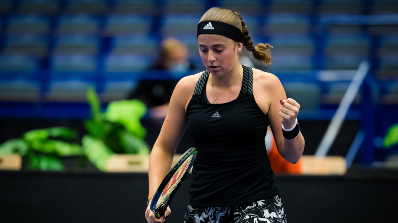 Aļona Ostapenko. Foto: AFP/Scanpix