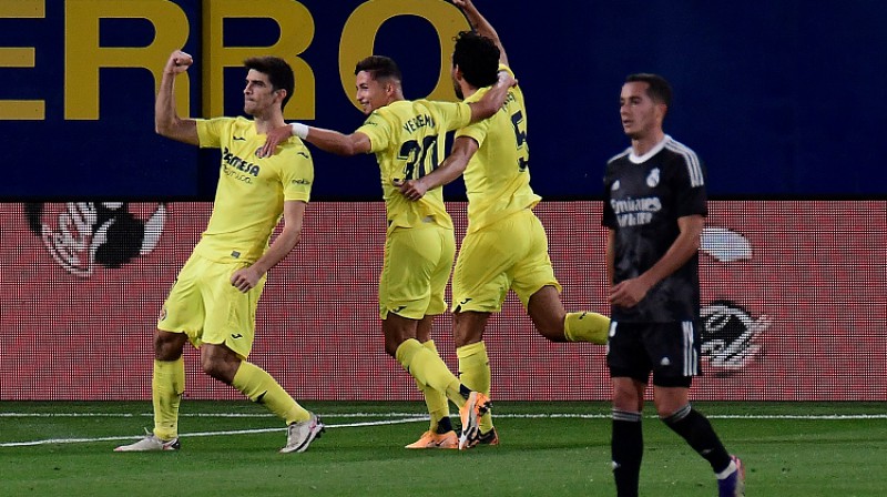 "Villarreal" prata izlīdzināt rezultātu. Foto: AFP/Scanpix