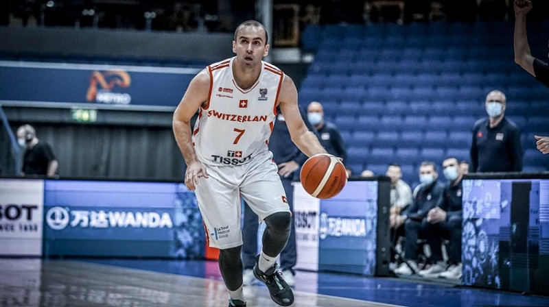 Dušans Mladžans: uzvaras grozs pār Serbiju. Foto: FIBA