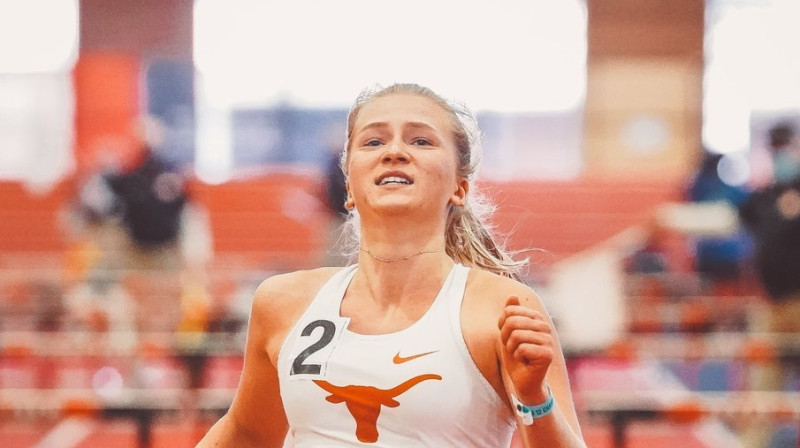 Kristīne Blaževiča. Foto: Texas T&F/XC