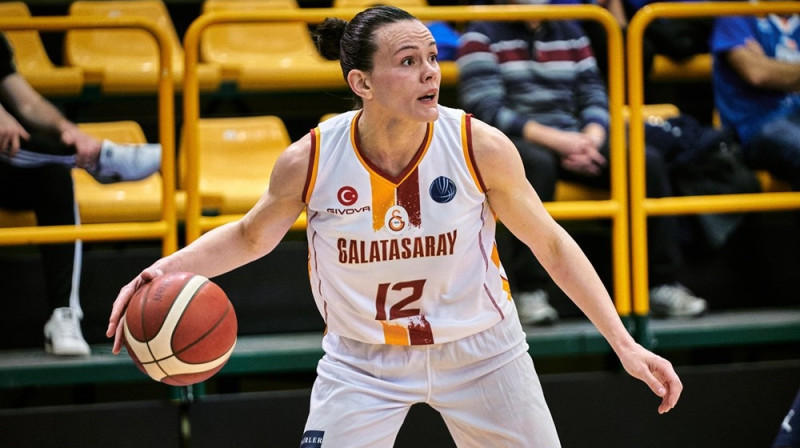 Anete Šteinberga 2021. gada 17. martā Salamankā. Foto: FIBA