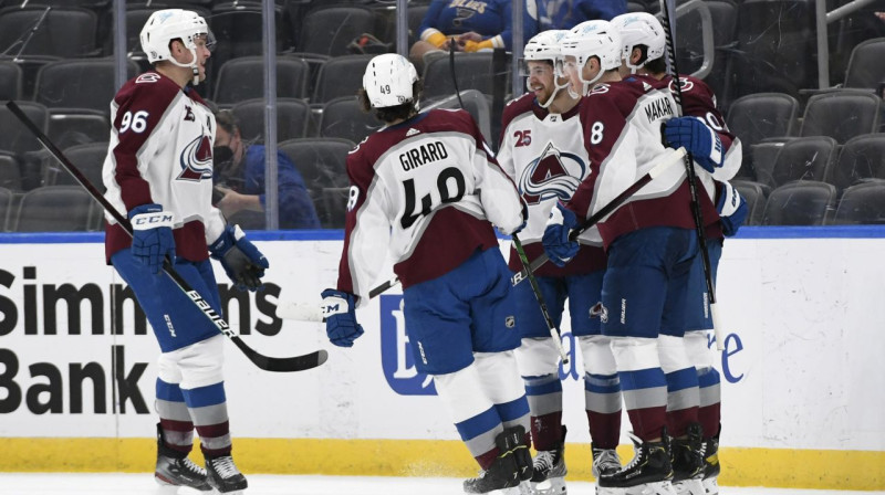 ''Avalanche'' hokejisti. Foto: USA Today Sports/Scanpix