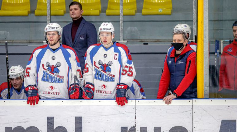 Kristaps Jākobsons un Patriks Ozols. Foto: Agris Bricis/OHL