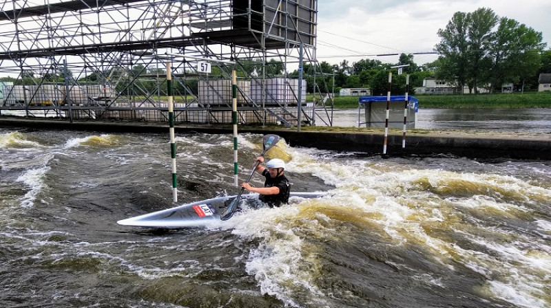 Ritvars Celmiņš. Foto: Latvijas kanoe federācija.