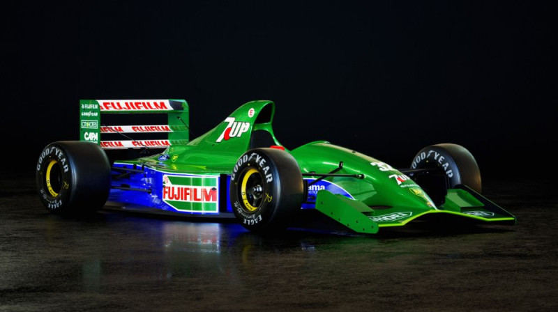 Mihaela Šūmahera pirmā F1 mašīna. Foto: Motorsport.com