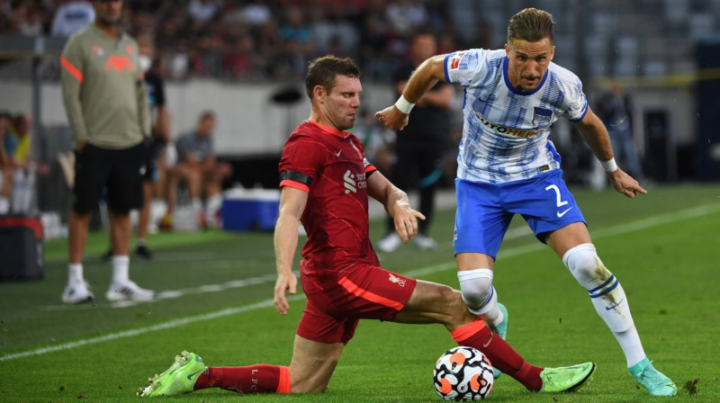 Berlīnes "Hertha" pret "Liverpool". Foto: imago images/Matthias Koch/Scanpix