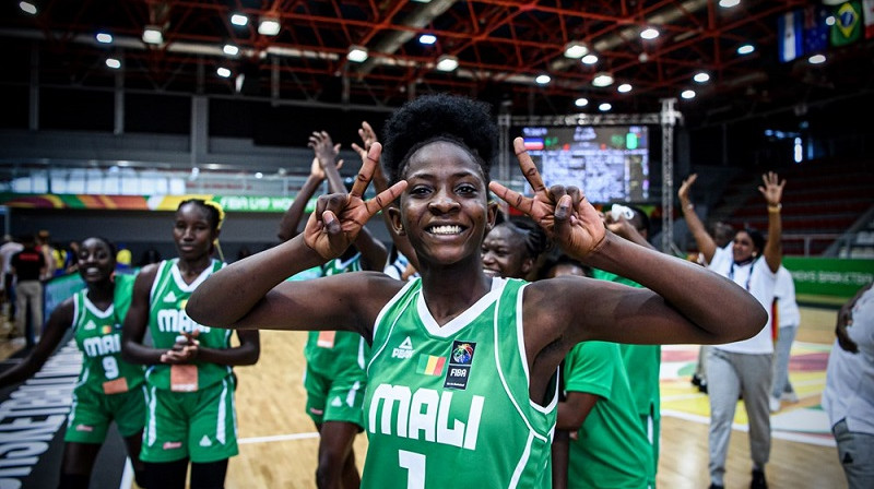 Mali juniores: lielākā uzvara Āfrikas meiteņu basketbola vēsturē. Foto: FIBA