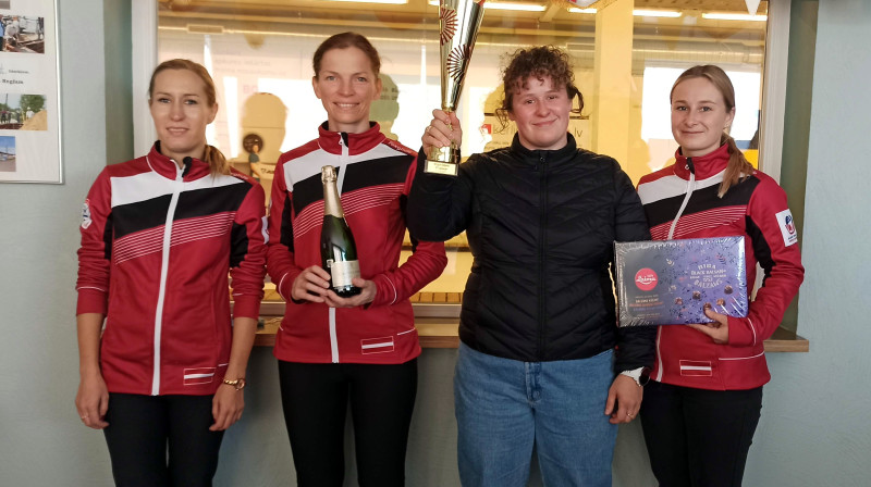 JKK/Blumberga-Bērziņa
No kreisās: Ieva Rudzīte, Ieva Krusta, Santa Blumberga-Bērziņa, Tīna Siliņa
Foto: Linda Mangale