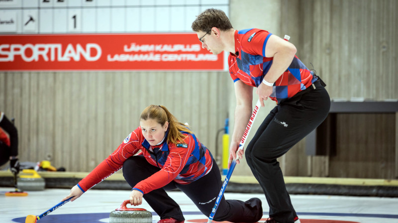 Zuzanna Paulova/Tomašs Pauls (Čehija)
Foto: Curling Tallinn