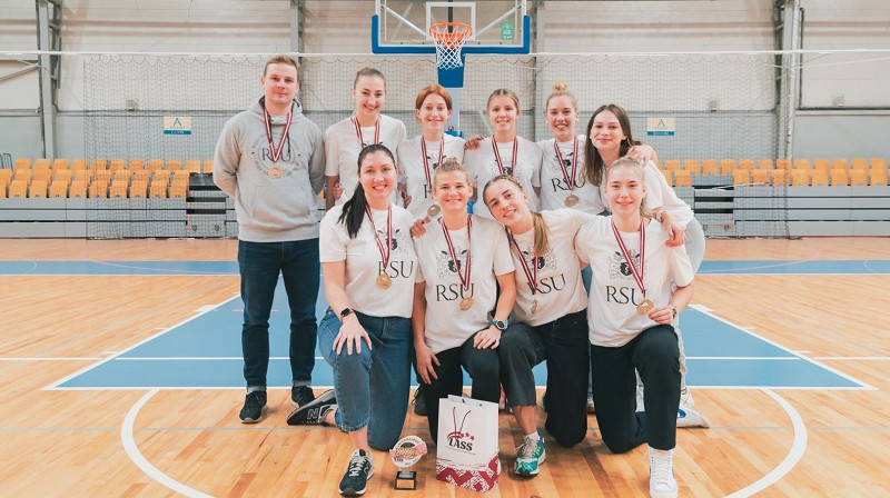 RSU basketbolistes septembra beigās uzvarēja Latvijas XXXII Universiādē. Foto: basket.lv