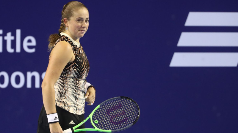 Aļona Ostapenko. Foto: Zuma Press/Scanpix