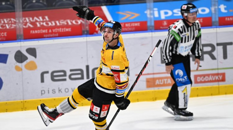 Uvis Balinskis. Foto: Ladislavs Adāmeks/hcverva.cz