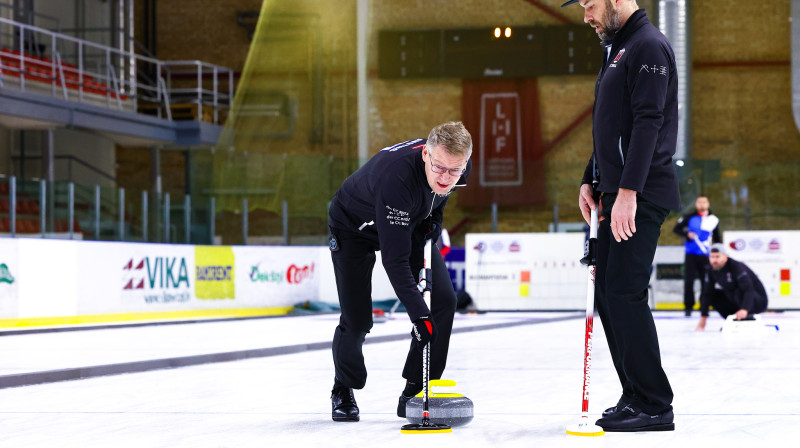 No kreisās: Aivars Avotiņš, Sandris Buholcs
Foto: Roberts Voskāns