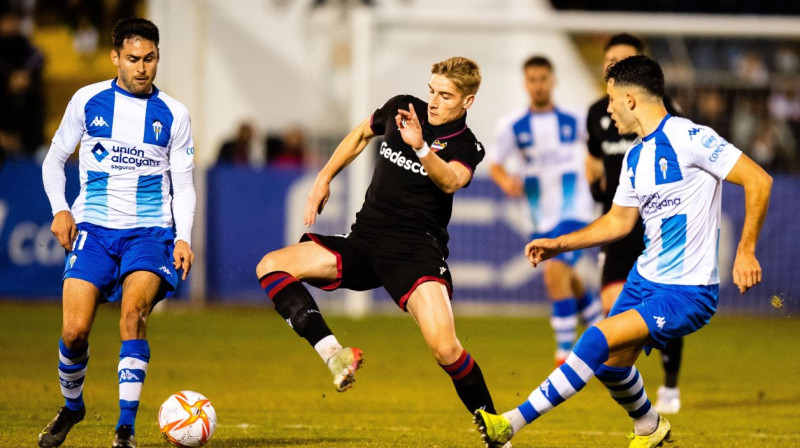 "Alcoyano" pret Valensijas "Levante". Foto: RFEF