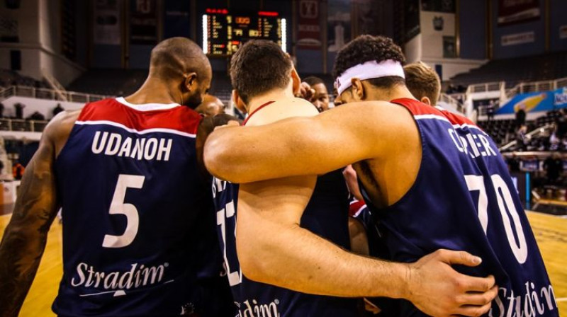 Strasbūras komanda. Foto: FIBA