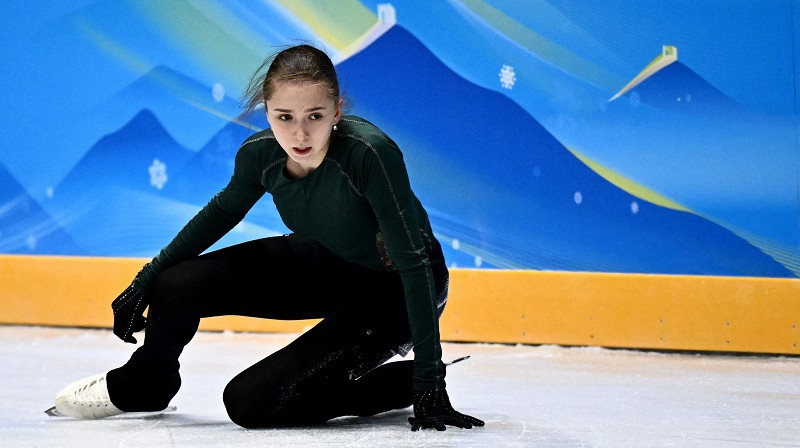 Kamila Valijeva. Foto: AFP/Scanpix