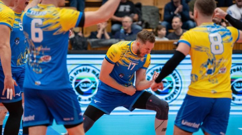 Kristaps Platačs. Foto: kladno.volejbal.cz