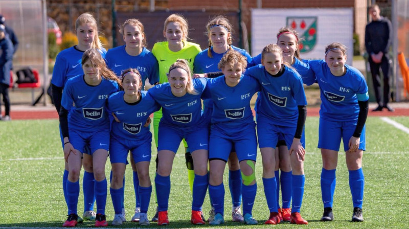 "Rīgas Futbola skolas" komanda. Foto: Rīgas Futbola skola