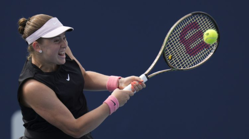 Aļona Ostapenko. Foto: AFP/Scanpix