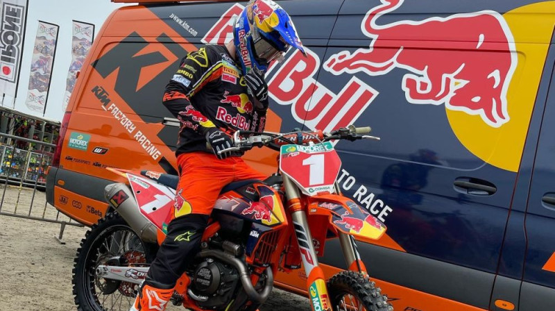 Džefrijs Herlingss. Foto: Red Bull KTM Factory Racing