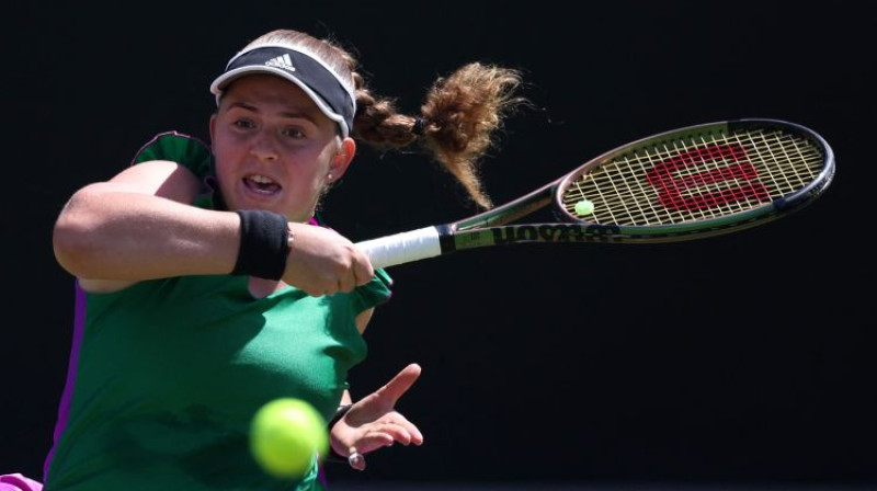 Aļona Ostapenko. Foto: AP/Scanpix