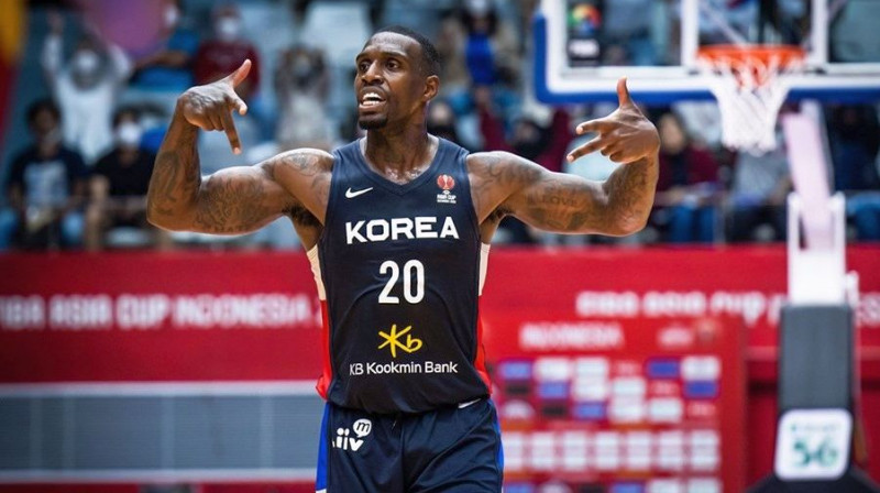 Dienvidkorejas izlases basketbolists Gunā Ra. Foto: FIBA