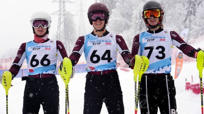 Roberts Kupčs, Jurģis Zvejnieks un Rihards Allens, foto: LOK/ Edijs Pālens/ LETA