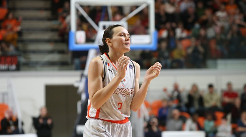 Anete Šteinberga 2023. gada janvārī. Foto: Bourges Basket